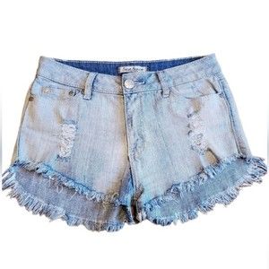 Almost Famous Crave Fame Denim Shorts
